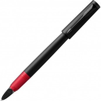 Ручка 5-й пишущий узел PARKER INGENUITY DELUXE BLACK RED PVD BT, F Ручка 5-й пишущий узел PARKER INGENUITY DELUXE BLACK RED PVD BT, F