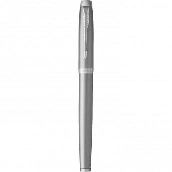 Ручка перьевая PARKER IM ESSENTIAL F319 (2143636) Brushed Metal CT M сталь нержавеющая